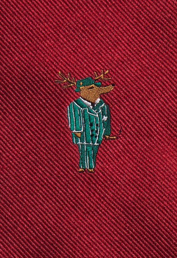 Paul Stuart Holiday Prancer Reindeer Tie