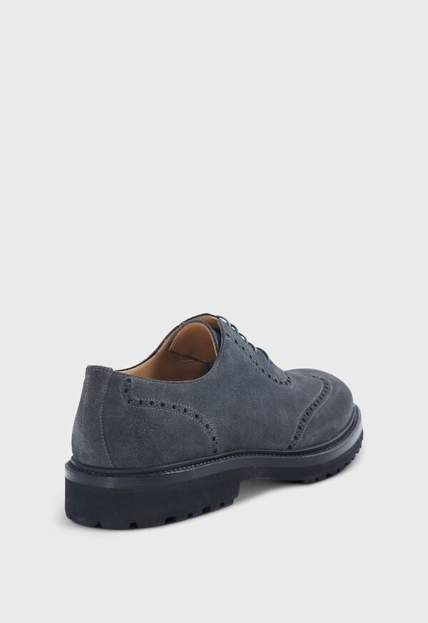 Paul Stuart Homer Suede Wing Tip Oxford