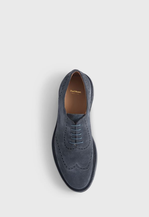 Paul Stuart Homer Suede Wing Tip Oxford