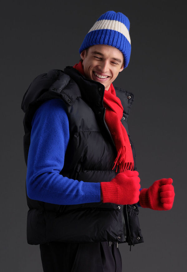 Paul Stuart Hooded Puffer Vest
