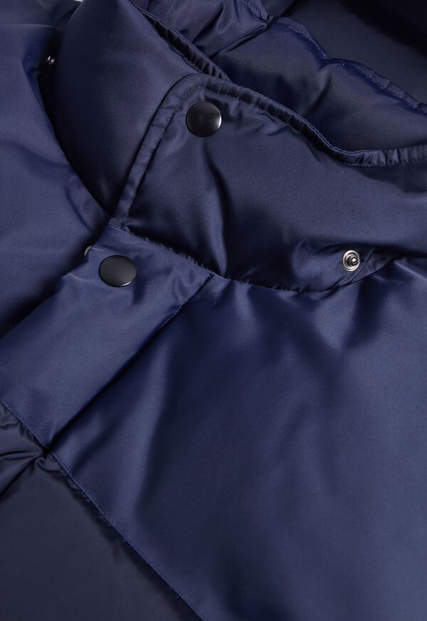 Paul Stuart Hooded Puffer Vest