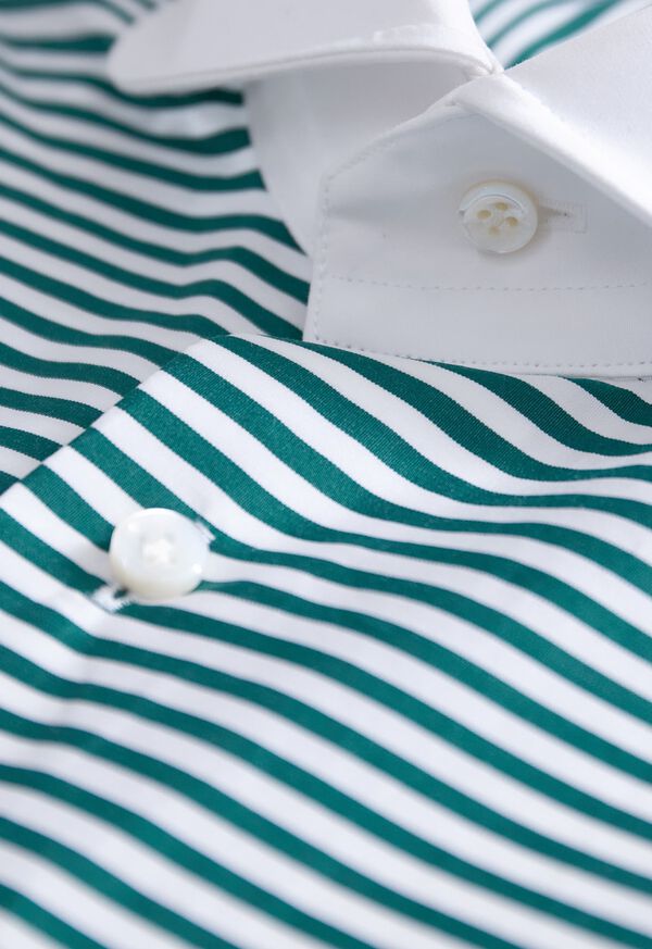 Paul Stuart Horizontal Stripe Dress Shirt