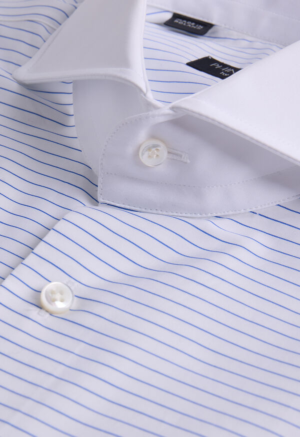 Paul Stuart Horizontal Stripe Dress Shirt