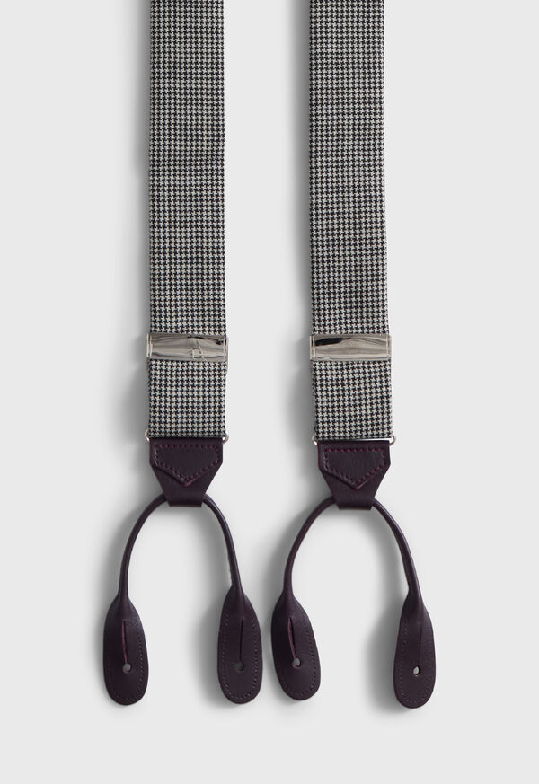 Paul Stuart Houndstooth Suspenders