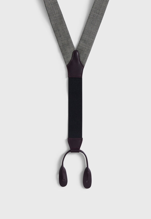 Paul Stuart Houndstooth Suspenders