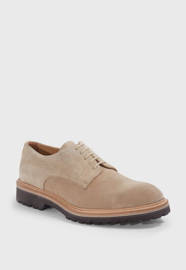 Paul Stuart Hunter Suede Lace Up Derby