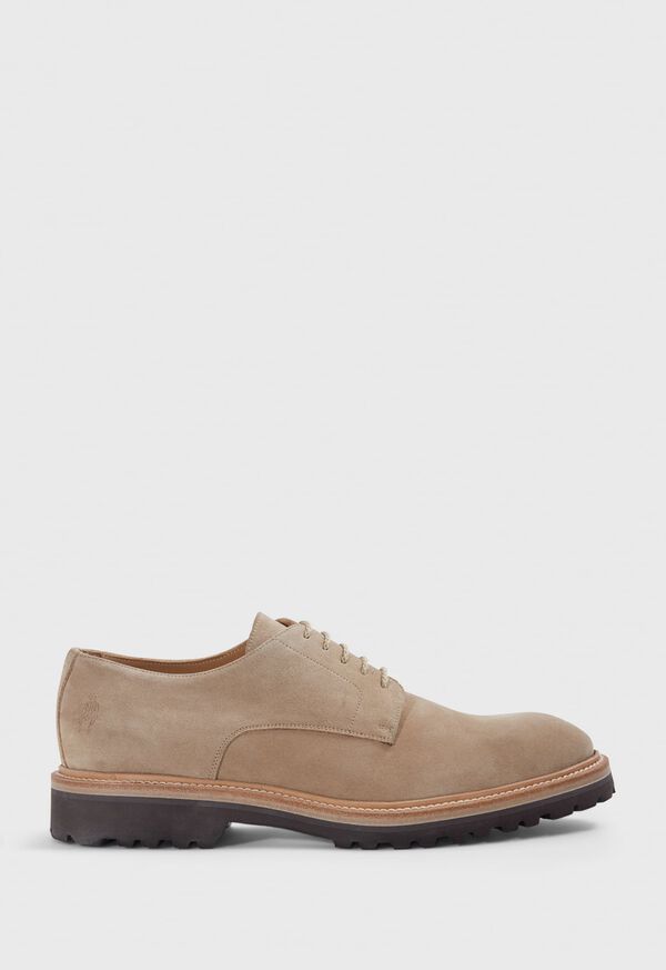 paul stuart Hunter Suede Lace Up Derby