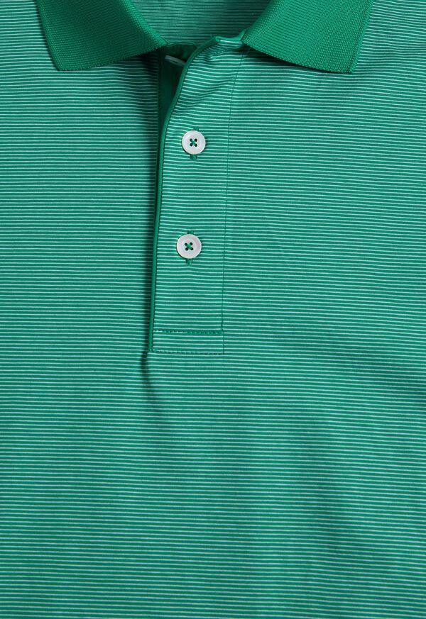 Paul Stuart Italian Cotton Micro Stripe Polo