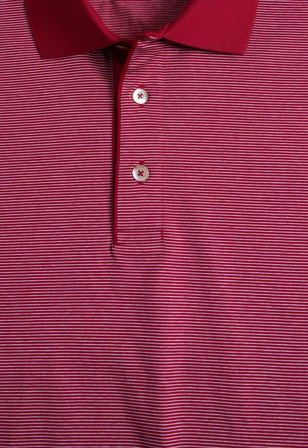 Paul Stuart Italian Cotton Micro Stripe Polo