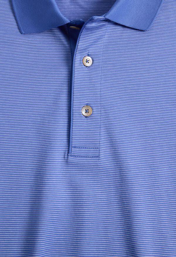 Paul Stuart Italian Cotton Micro Stripe Polo