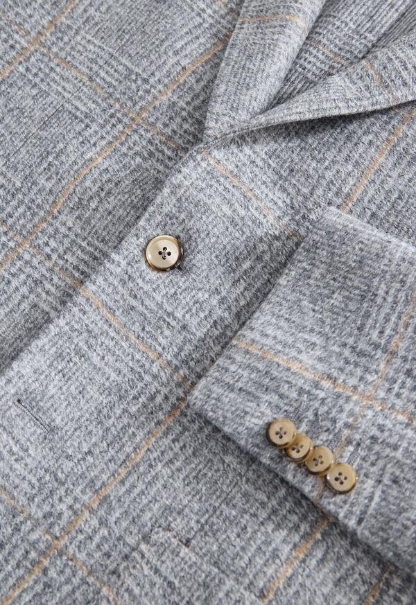 Paul Stuart Jersey Plaid Soft Jacket