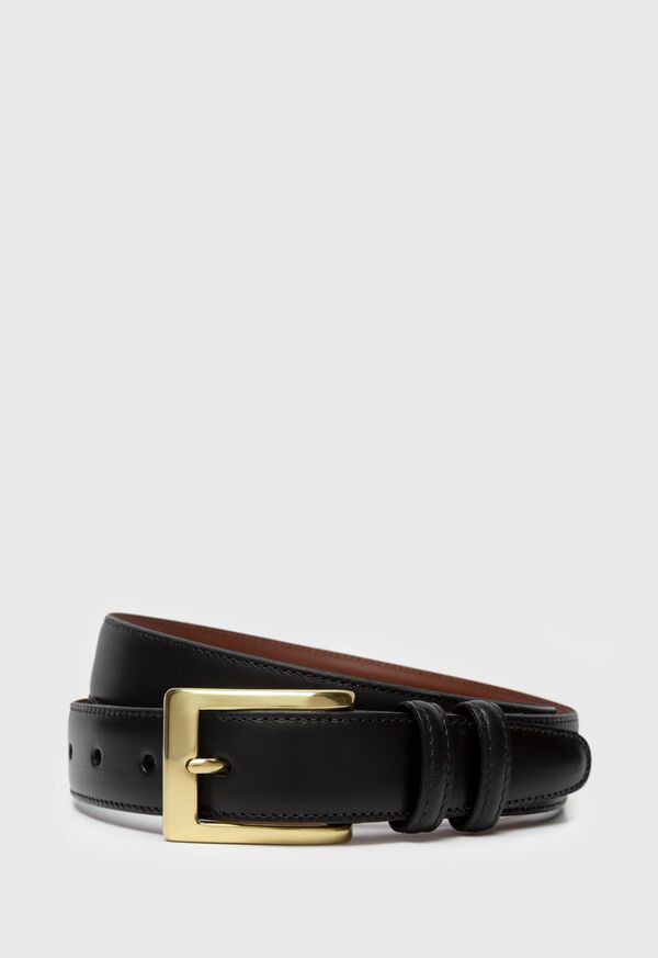 paul stuart Kipskin Leather Dress Belt