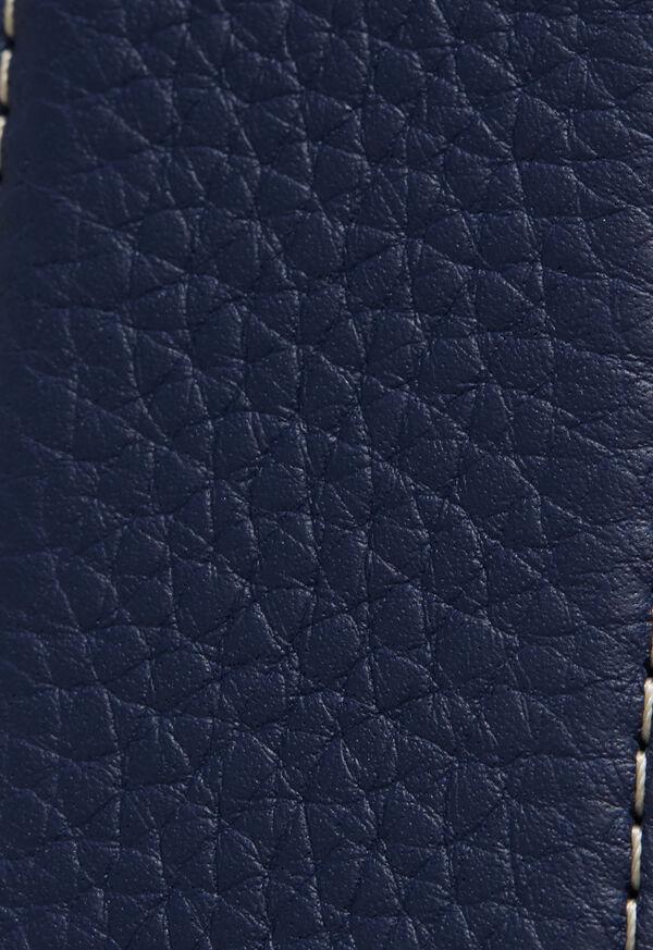 Paul Stuart Lagun Grain Leather Belt