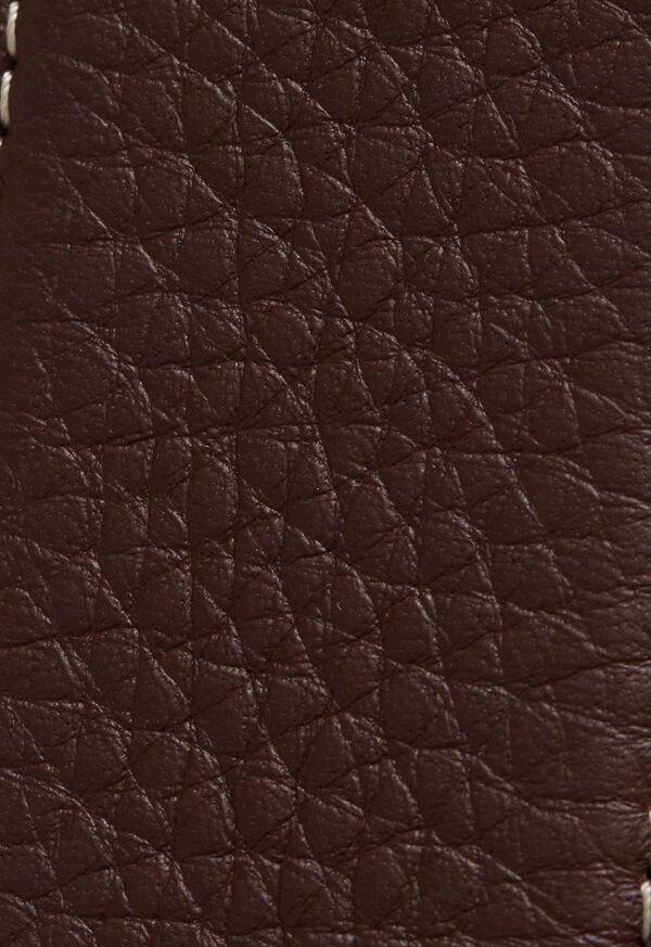 Paul Stuart Lagun Grain Leather Belt