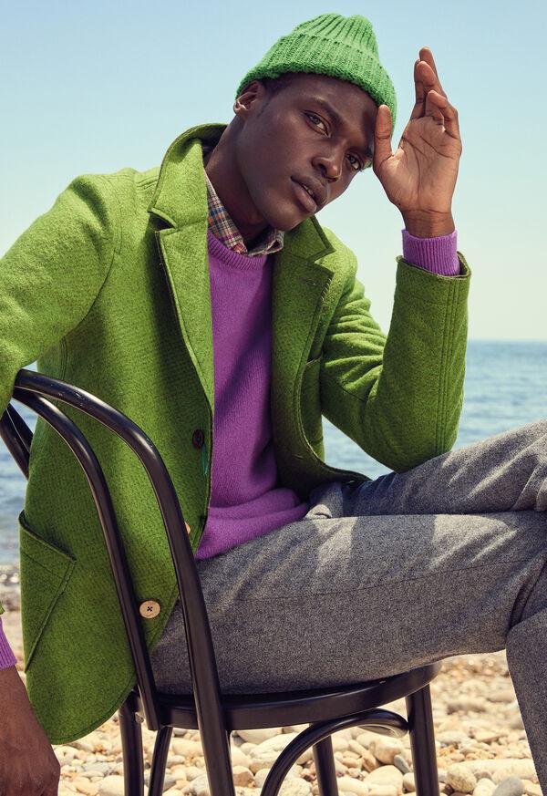 Paul Stuart Lambswool Crew Neck Sweater