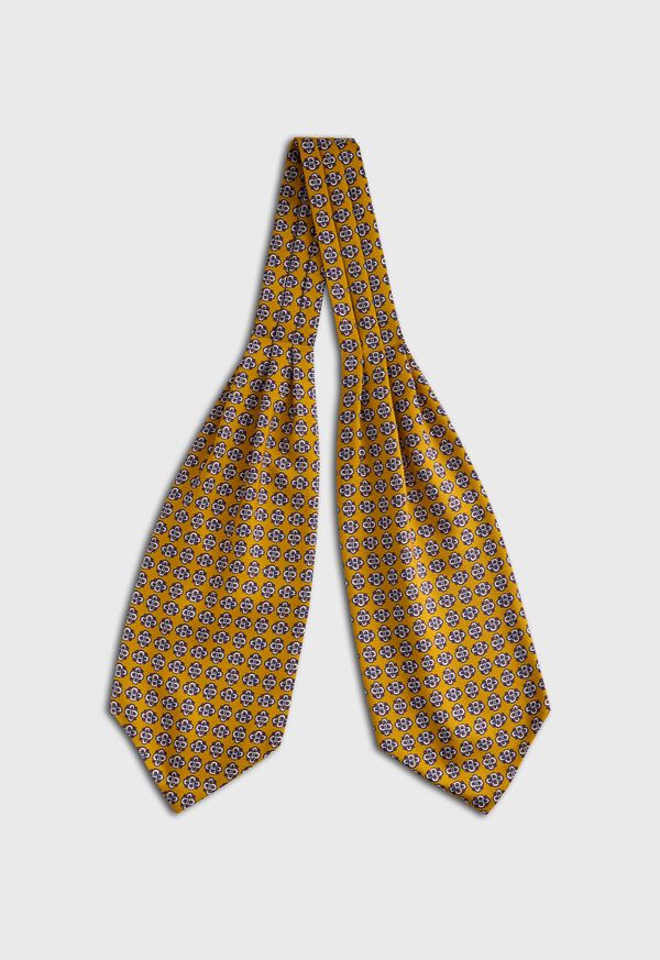 Paul Stuart Large Medallion Print Ascot