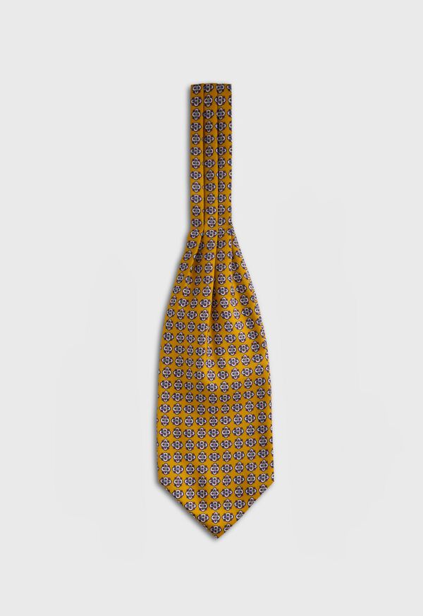 paul stuart Large Medallion Print Ascot