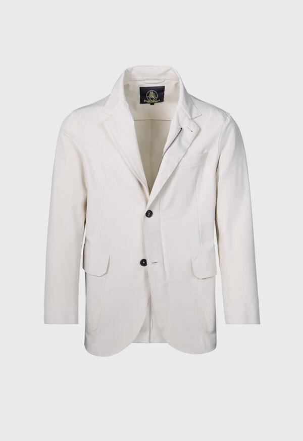 paul stuart Laser Cut Jersey Blazer