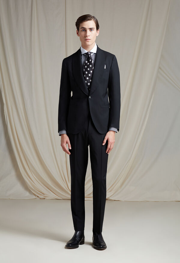 Paul Stuart Leather Half Chelsea Boot