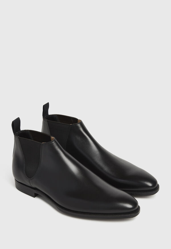 Paul Stuart Leather Half Chelsea Boot
