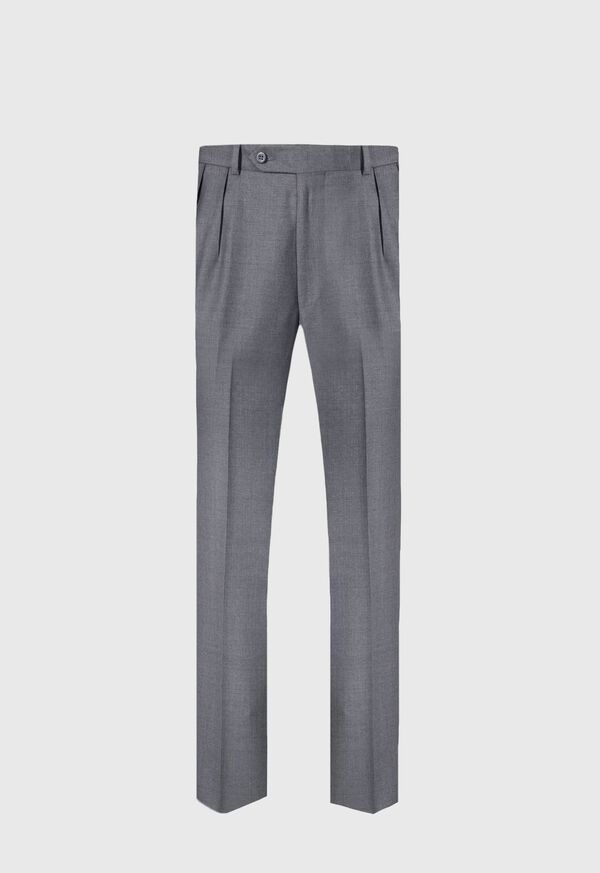 paul stuart Light Grey Super 110s Trouser