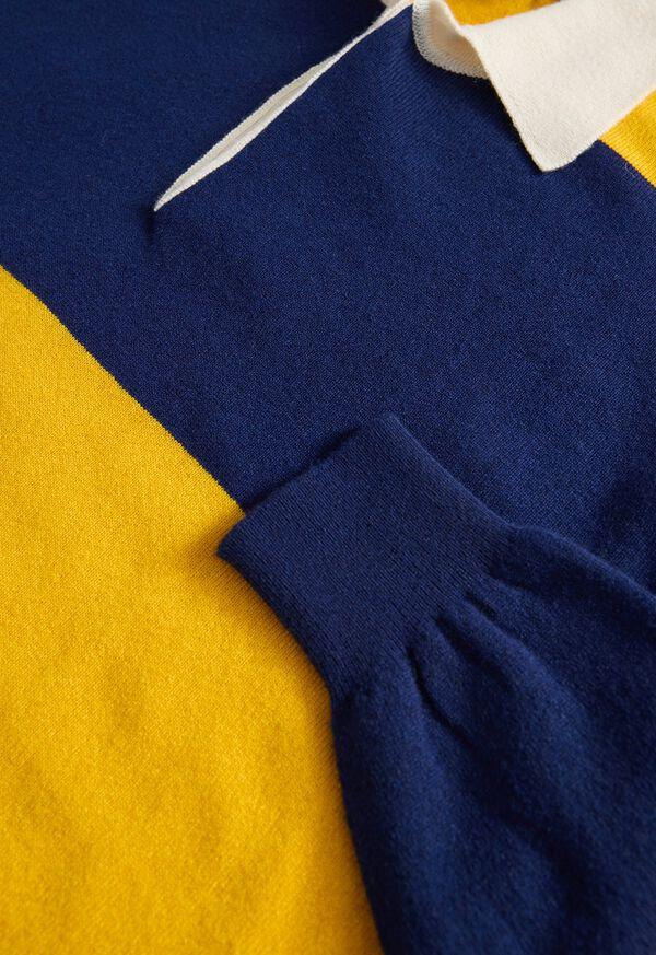 Paul Stuart Lightweight Cashmere Rugby Sweater