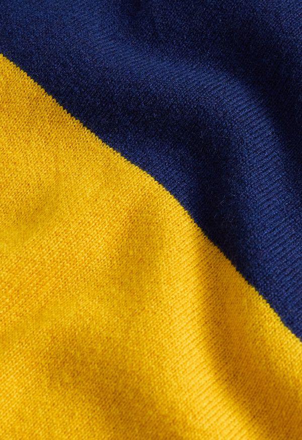 Paul Stuart Lightweight Cashmere Rugby Sweater