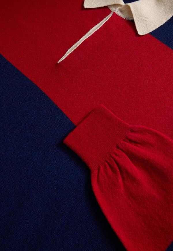 Paul Stuart Lightweight Cashmere Rugby Sweater