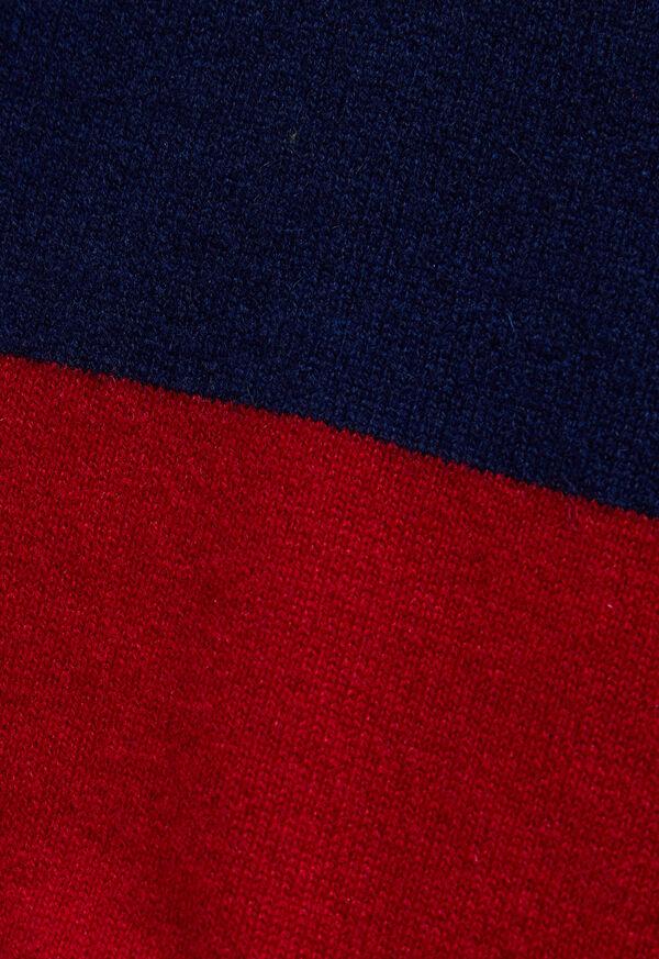 Paul Stuart Lightweight Cashmere Rugby Sweater