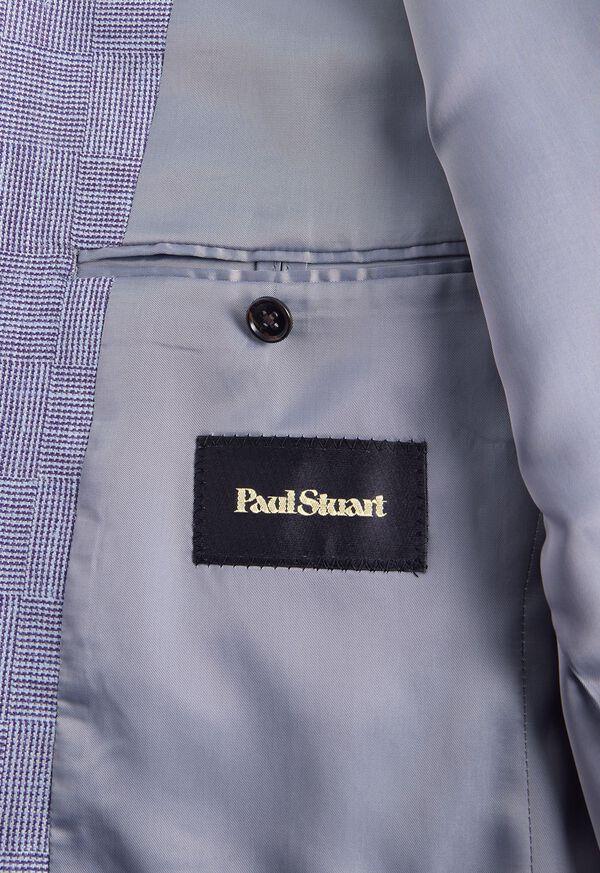 Paul Stuart Lightweight Silk & Linen Parquet Jacket
