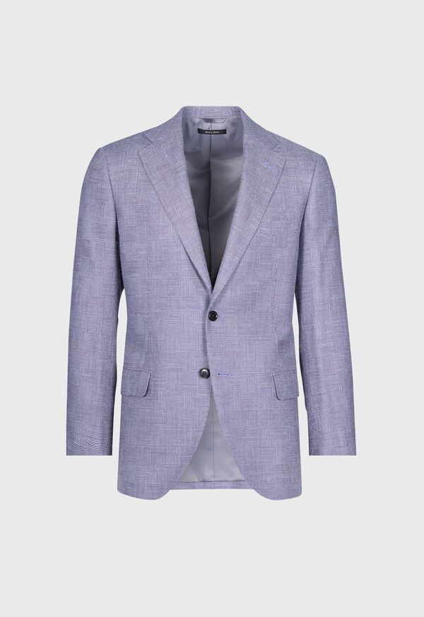 paul stuart Lightweight Silk & Linen Parquet Jacket