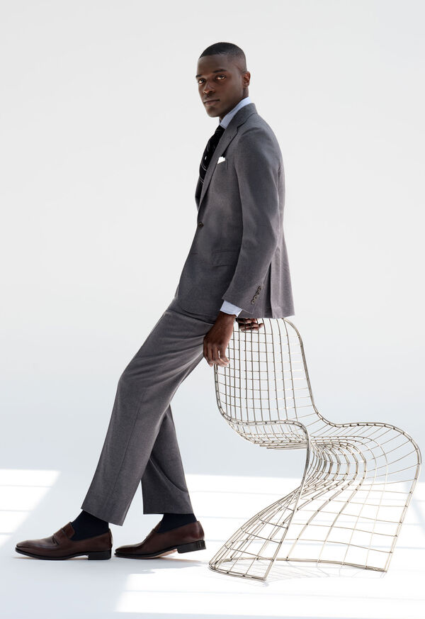 Paul Stuart Lightweight Wool Flannel Suit