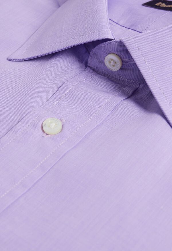 Paul Stuart Lilac End On End Dress Shirt