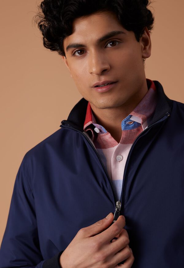 Paul Stuart Linen Buffalo Check Sport Shirt