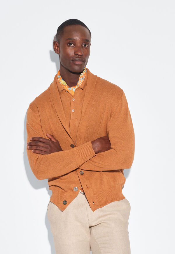 Paul Stuart Linen & Cotton Cardigan