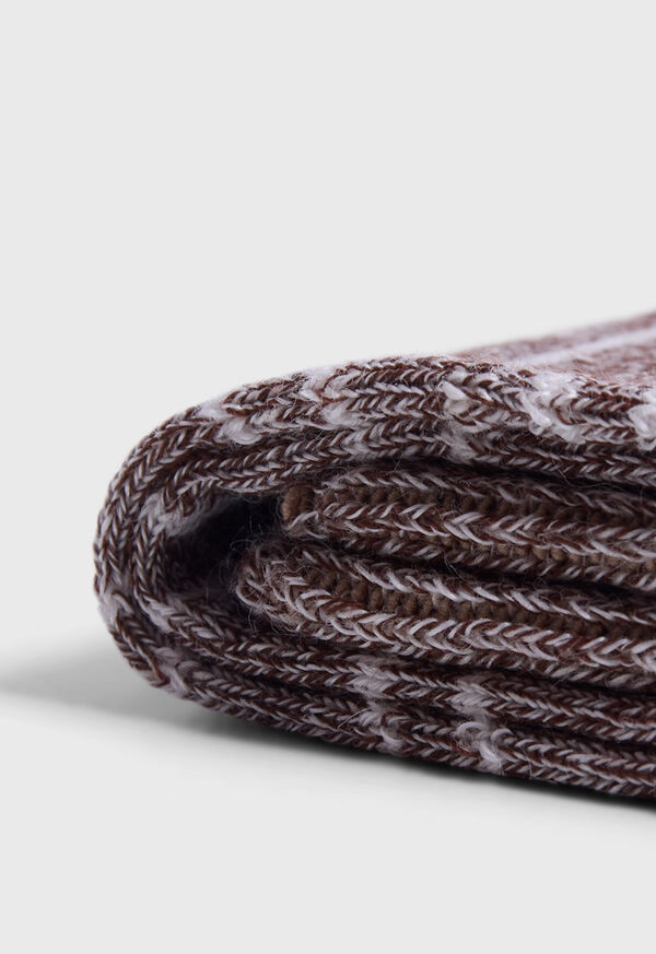 Paul Stuart Linen & Cotton Double Stripe Sock