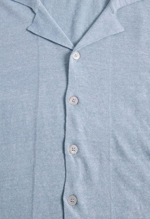 Paul Stuart Linen & Cotton Knitted Shirt