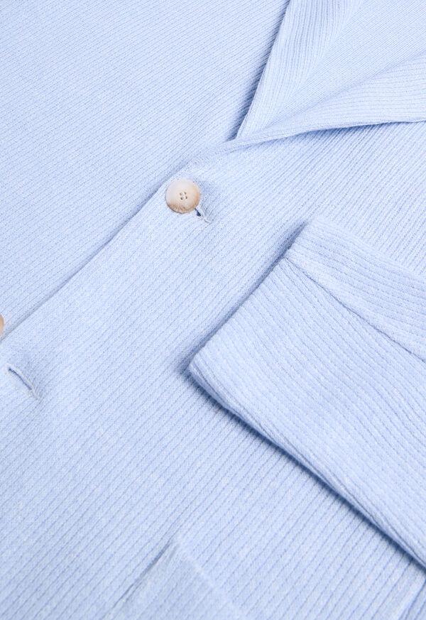 Paul Stuart Linen & Cotton Sweater Jacket