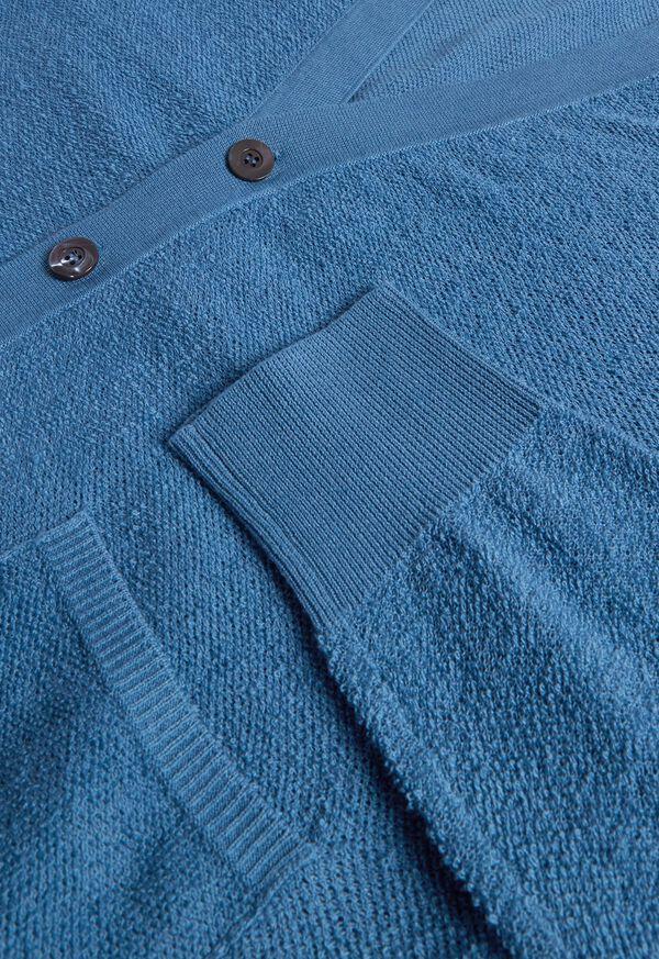 Paul Stuart Linen & Cotton Terry Cardigan