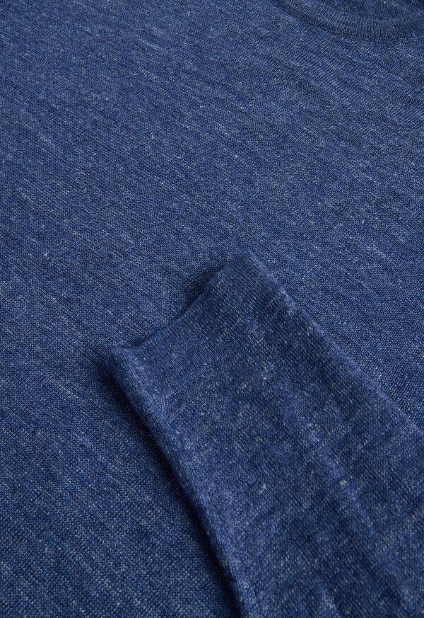 Paul Stuart Linen Crewneck Sweater