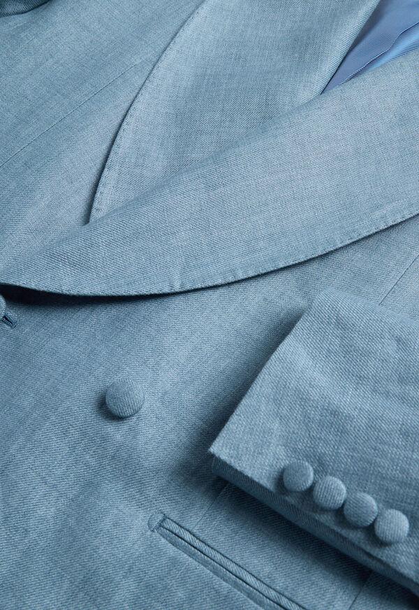 Paul Stuart Linen Double Breasted Dinner Jacket