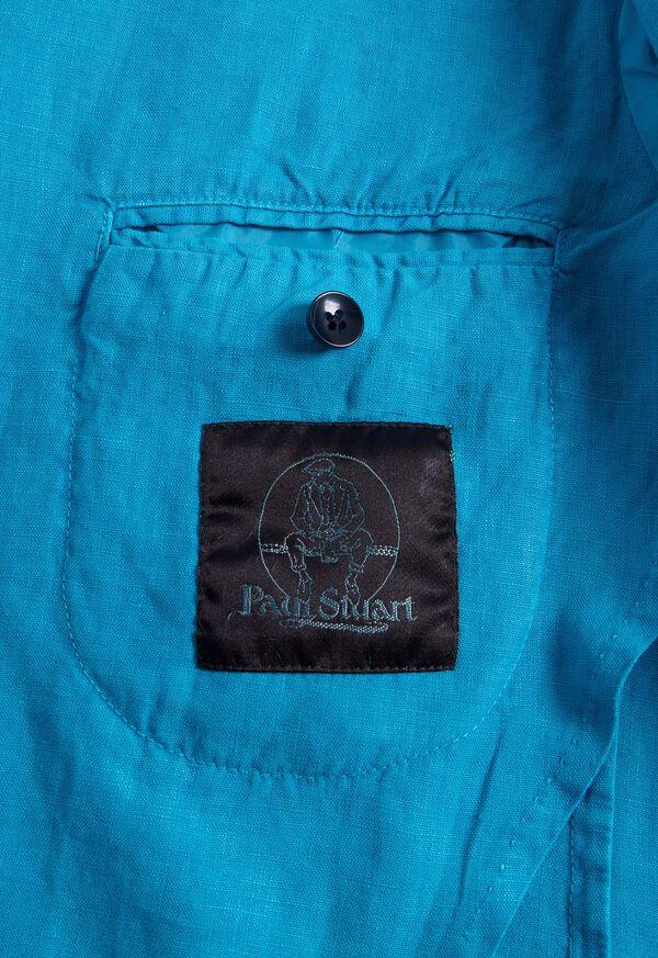 Paul Stuart Linen Garment Dyed Jacket