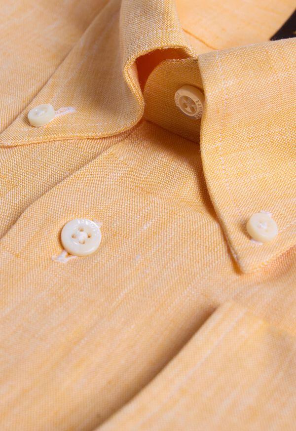 Paul Stuart Linen Logo Sport Shirt