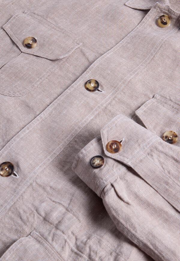 Paul Stuart Linen Safari Jacket