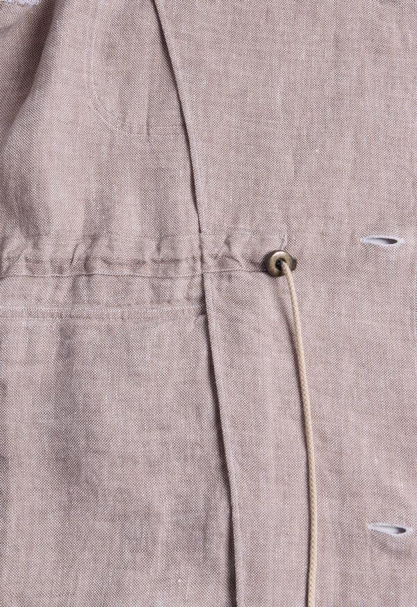 Paul Stuart Linen Safari Jacket