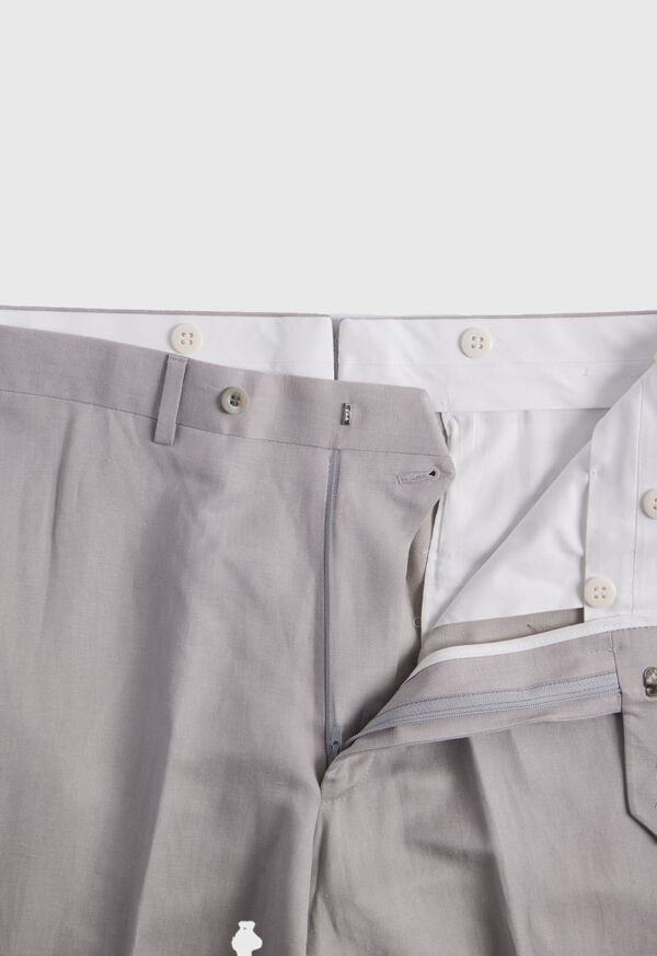 Paul Stuart Linen/Silk Solid Dress Trouser