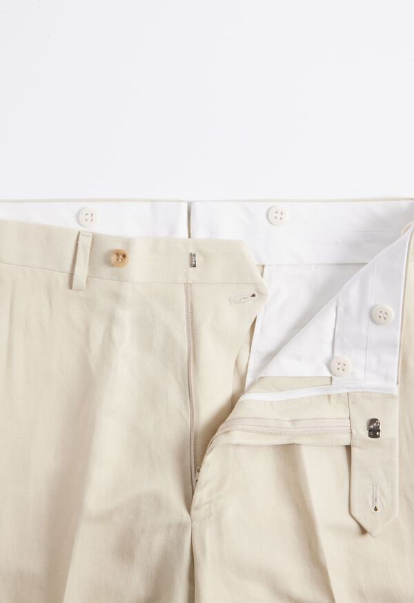 Paul Stuart Linen/Silk Solid Dress Trouser