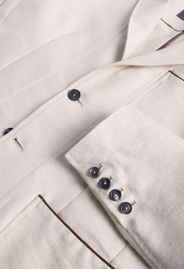 Paul Stuart Linen Technical Canvas Jacket