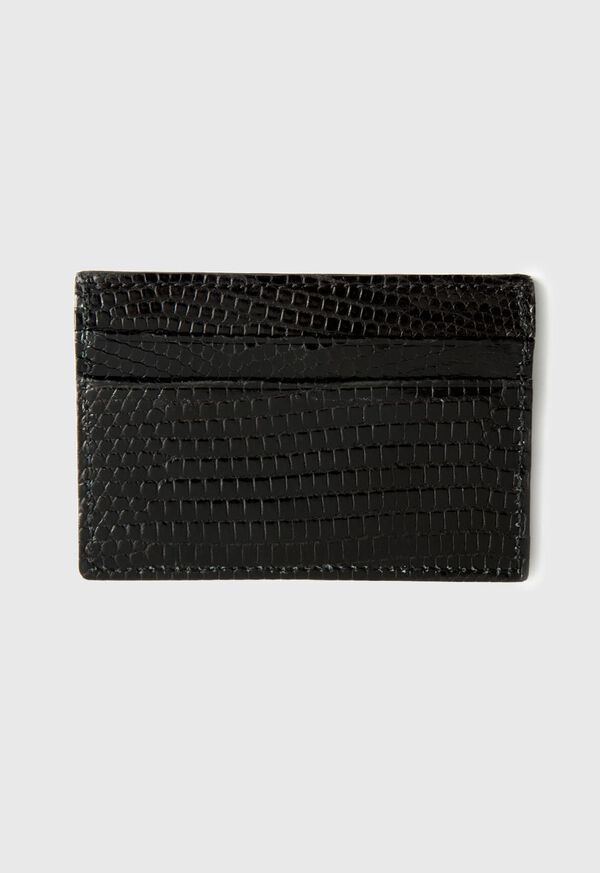 paul stuart Lizard Card Case
