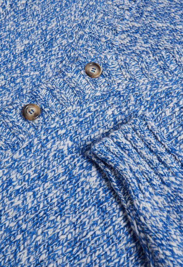 Paul Stuart Marled Button Front Cardigan